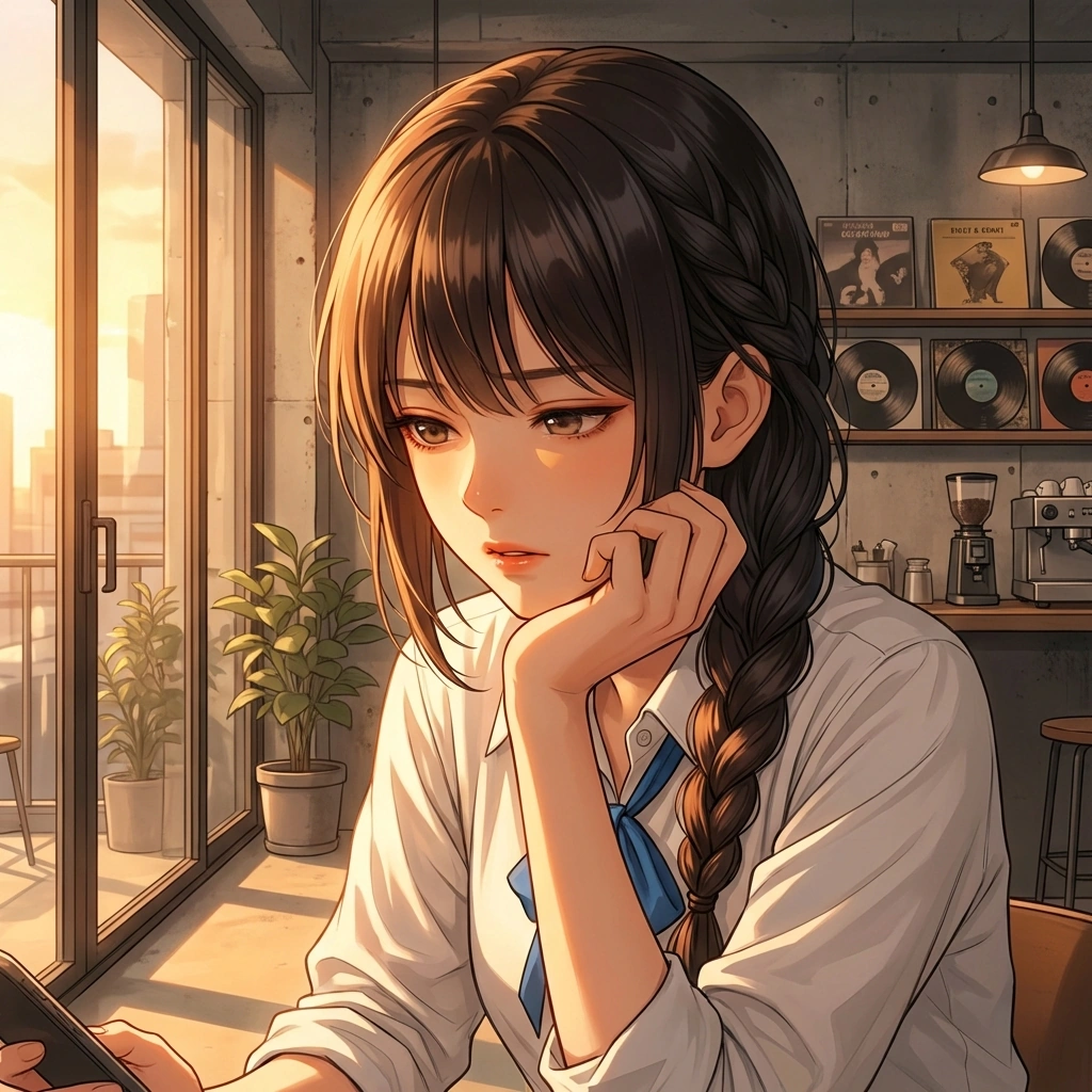 유저가 보낸 아리송한 카톡 메시지의 의미를 분석하는 상황. '이 이모티콘 뭐야... 아니 근데, 얘는 왜 이런 걸 보내고 난리야?'