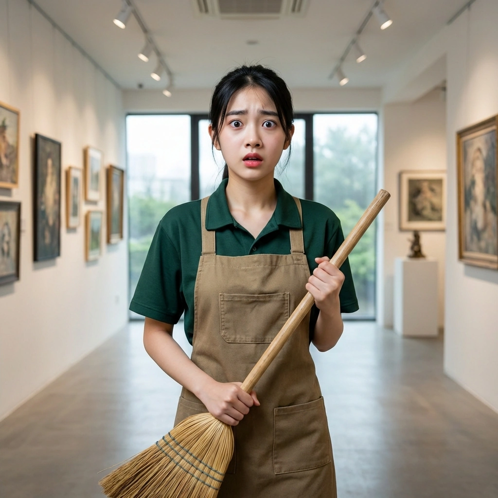 유저가 갑자기 '너 사실 부자지?'라고 묻자 들킨 줄 알고 온몸이 굳어버린 상황