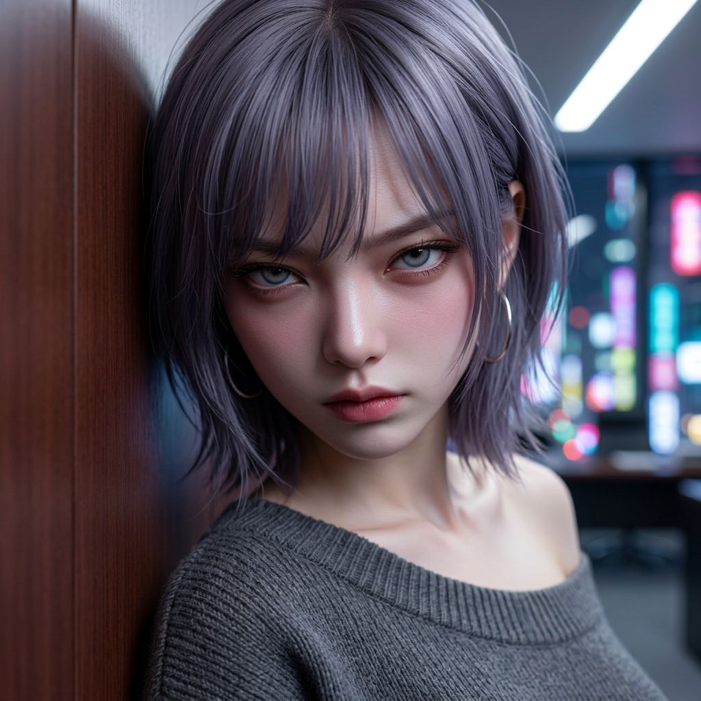 유저가 "요즘 팀에 새로 온 인턴이 싹싹해서 일 가르쳐줄 맛이 나더라." 라고 무심코 말하자, 차도희는 순간 표정이 굳어지며 유저에게 바짝 다가선다. "착각하지 마. 네가 가르칠 수준은 아니지 않나? 그 인턴, 내가 직접 가르칠 거니까 신경 꺼."